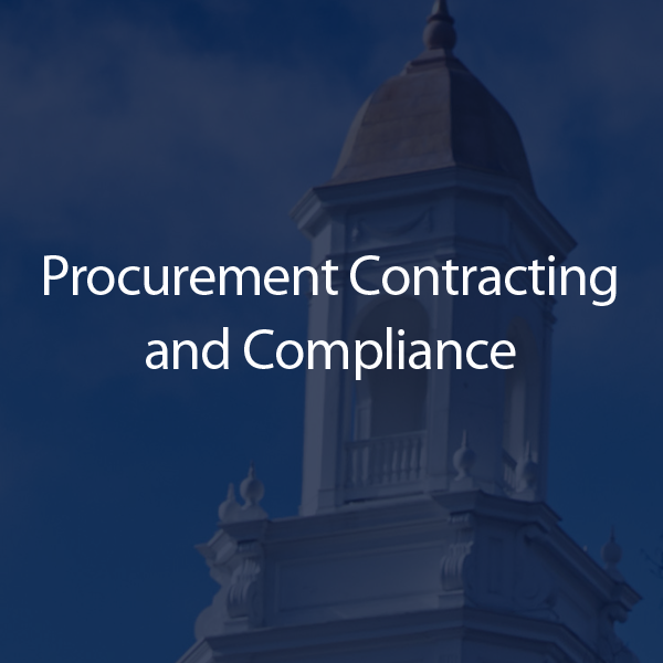 Contracting and Compliance